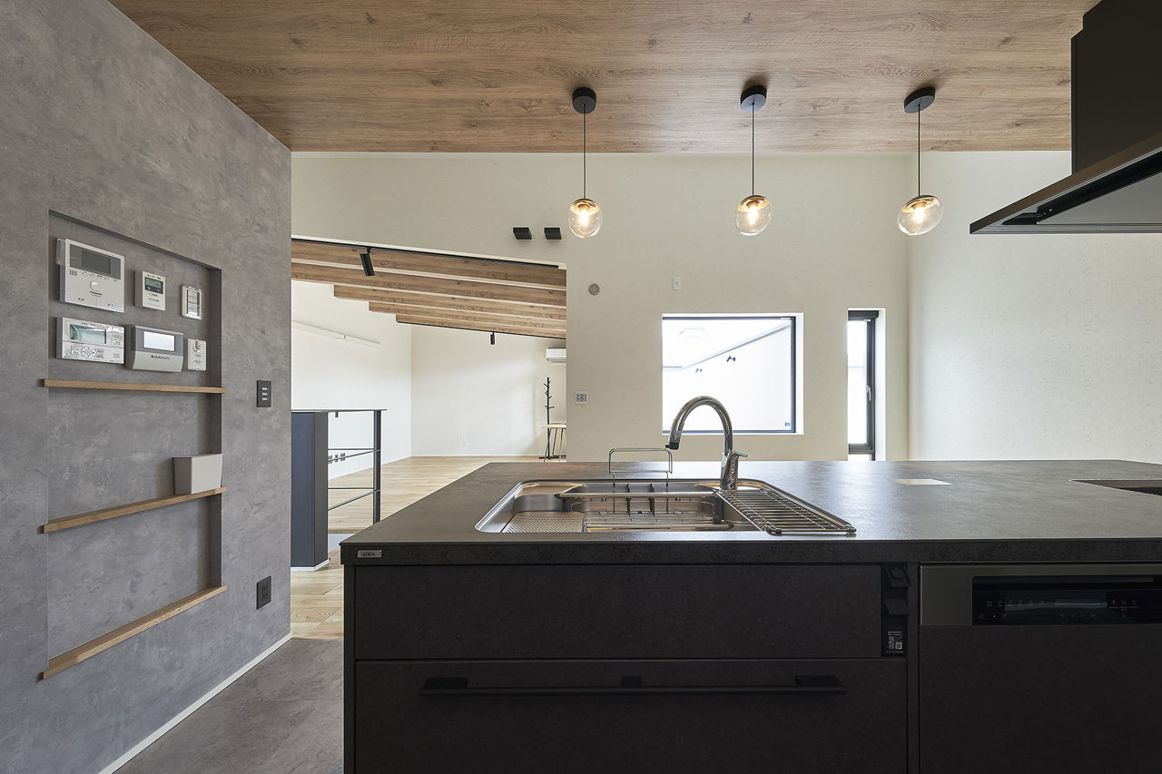 Gハウス 【大阪府/高気密高断熱/2000万円台】性能とおしゃれ、いずれにも妥協せず、心身がくつろぐ快適な住まいにの建築実例画像6