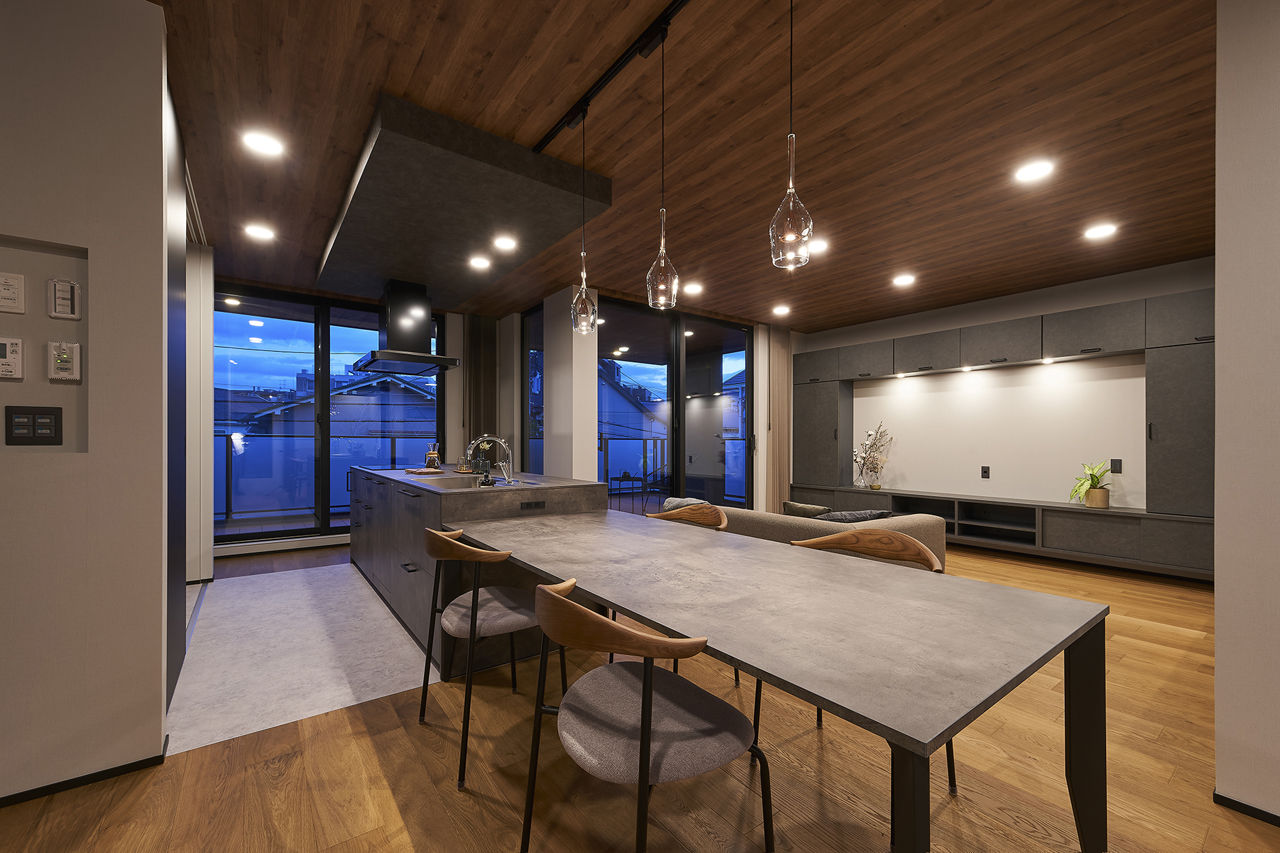 Gハウス 【大阪府/高気密高断熱/ハイグレード】住宅性能、デザイン、家事動線など、すべてを極めた珠玉の邸宅の建築実例画像5