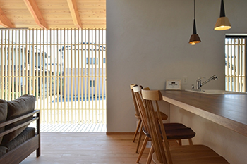 バロック 【愛知県西尾市×中庭のある平屋×和モダン】平屋＋ロフトのシンプルな間取りに、贅沢な「和」の趣をプラスの建築実例画像4