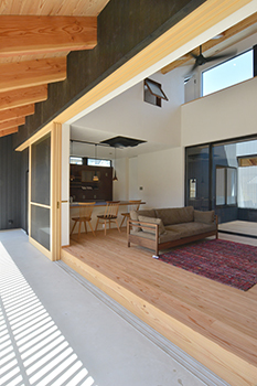 バロック 【愛知県西尾市×中庭のある平屋×和モダン】平屋＋ロフトのシンプルな間取りに、贅沢な「和」の趣をプラスの建築実例画像8