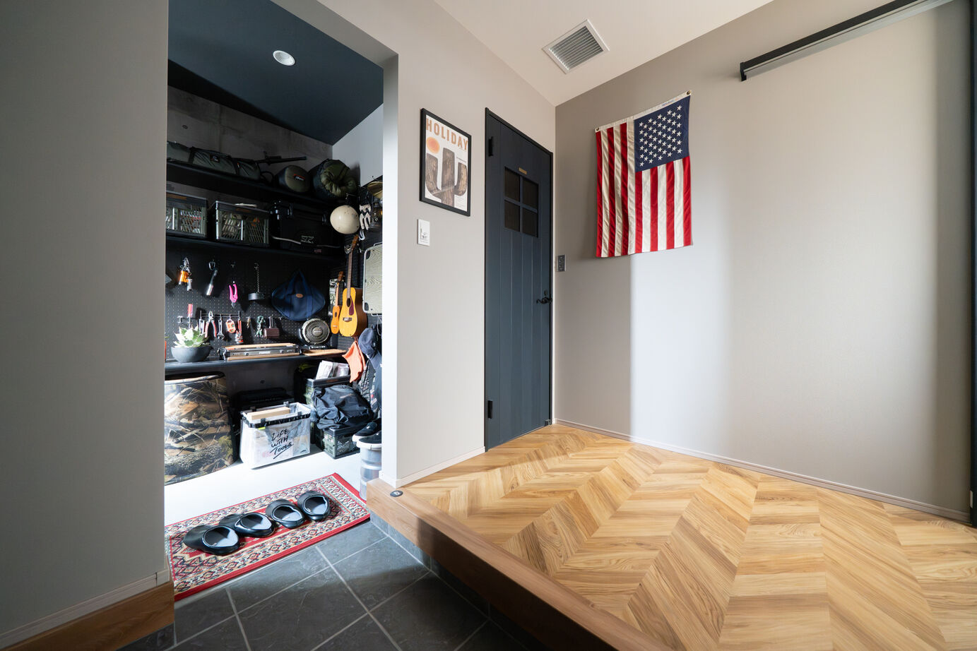 ヤマト住建 【吹き抜け/家事ラク】こだわりを詰め込んだ、アメリカンテイストの住まいの建築実例画像5