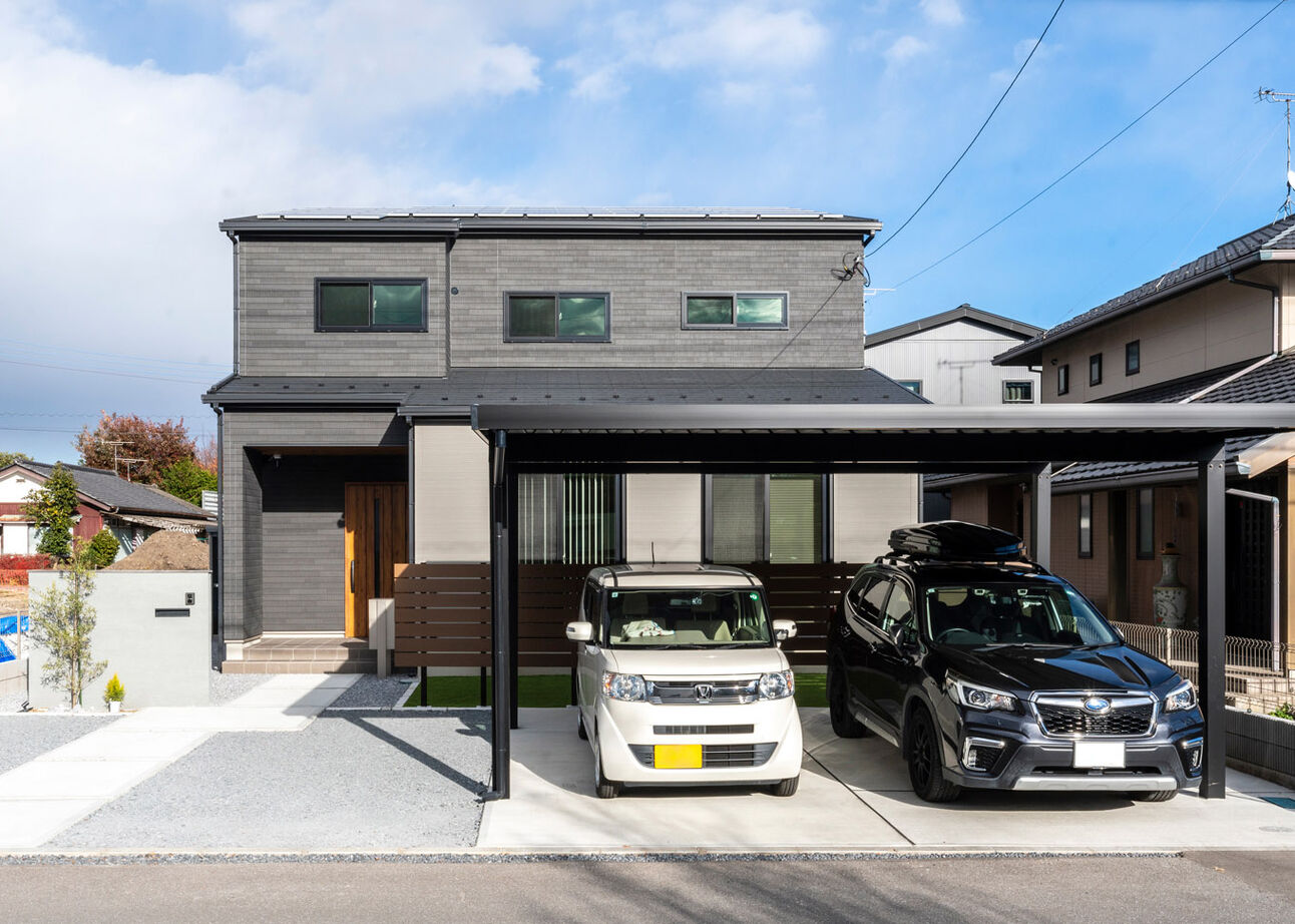 ヤマト住建 【エアフローシステム/長期優良住宅】回遊動線で暮らす、木の温もりを感じる住まいの建築実例画像1