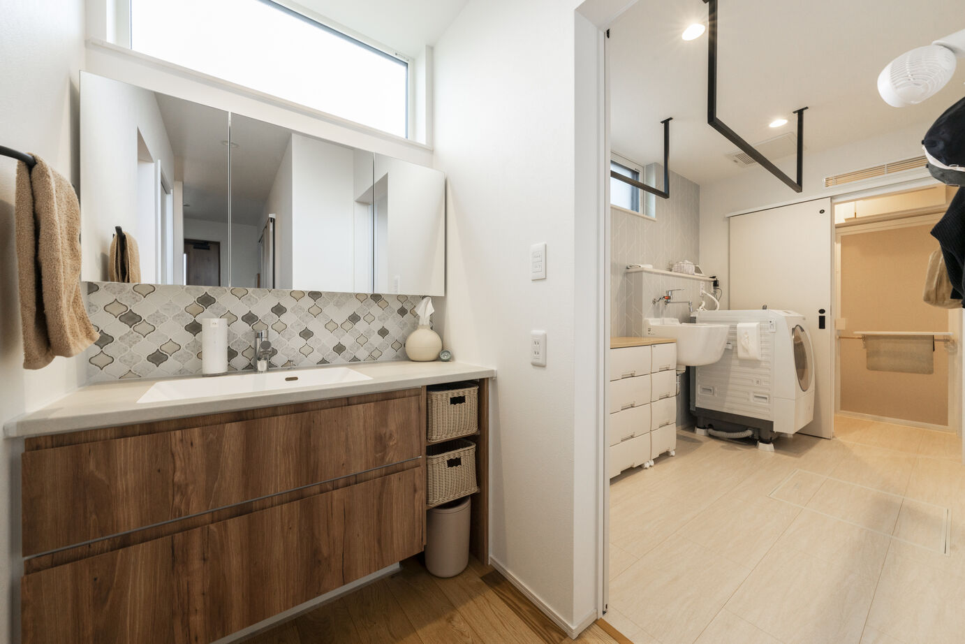 ヤマト住建 【エアフローシステム/長期優良住宅】回遊動線で暮らす、木の温もりを感じる住まいの建築実例画像5