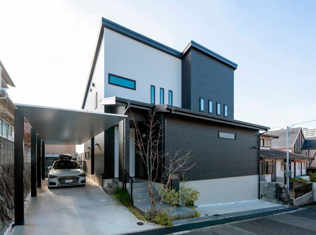 ヤマト住建 【スキップフロア/シアタールーム/吹き抜け】多層空間が愉しい！意匠性＆開放感にあふれた住まいの建築実例画像1