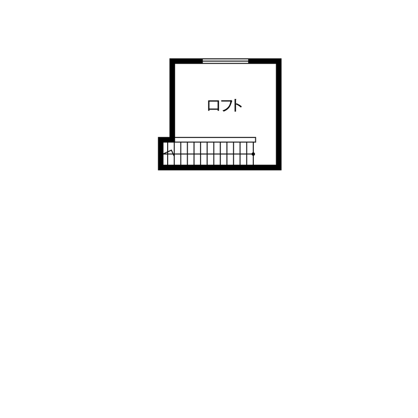 ヤマト住建 岡山県笠岡市/全館空調/光熱費削減も暮らしやすさも叶えた、のびやかな景色を楽しむ平屋の家の間取り図（4LDK）ロフト