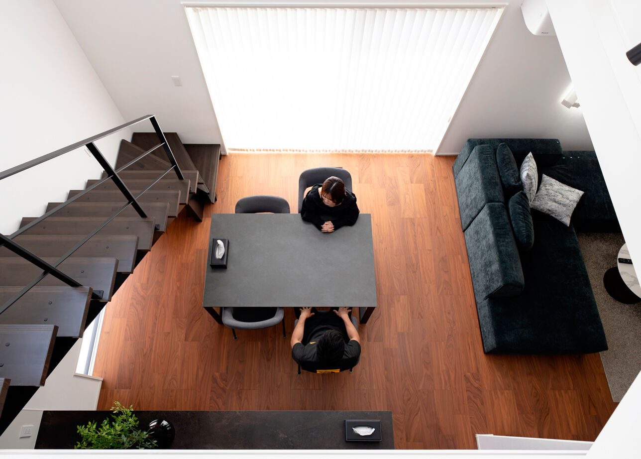 ヤマト住建 兵庫県加古川市/吹抜け/デザイン性も住み心地も実現。家で過ごす時間が何よりも幸せにの建築実例画像2