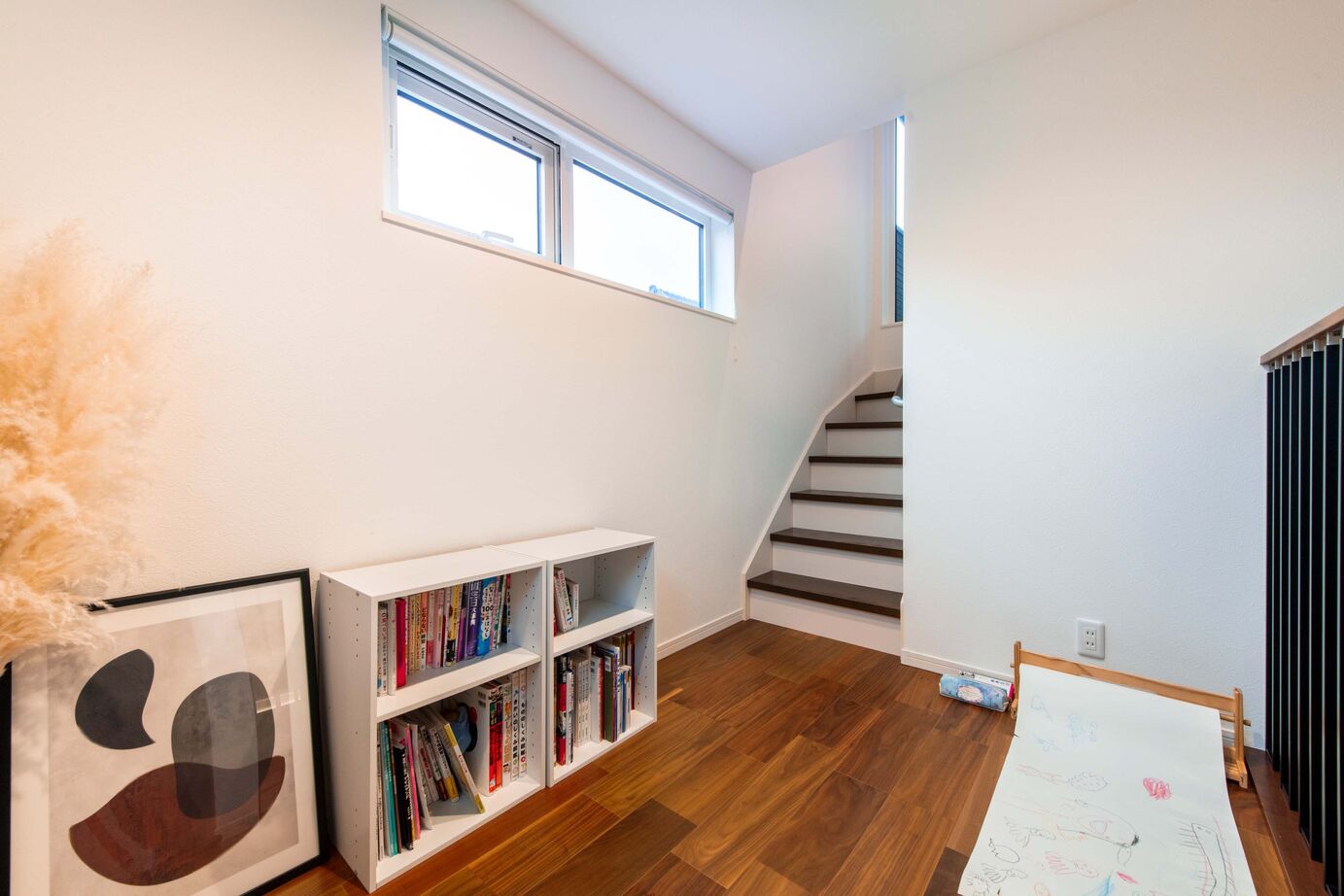 ヤマト住建 全館空調/子どもたちがノビノビと過ごせる、スキップフロアのある家の建築実例画像4