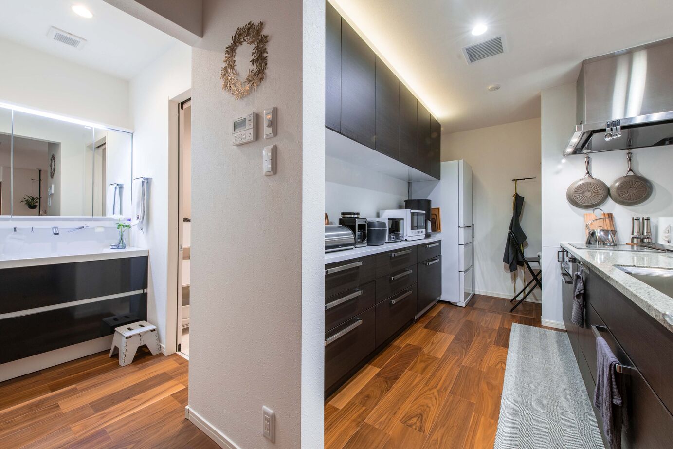 ヤマト住建 全館空調/子どもたちがノビノビと過ごせる、スキップフロアのある家の建築実例画像6