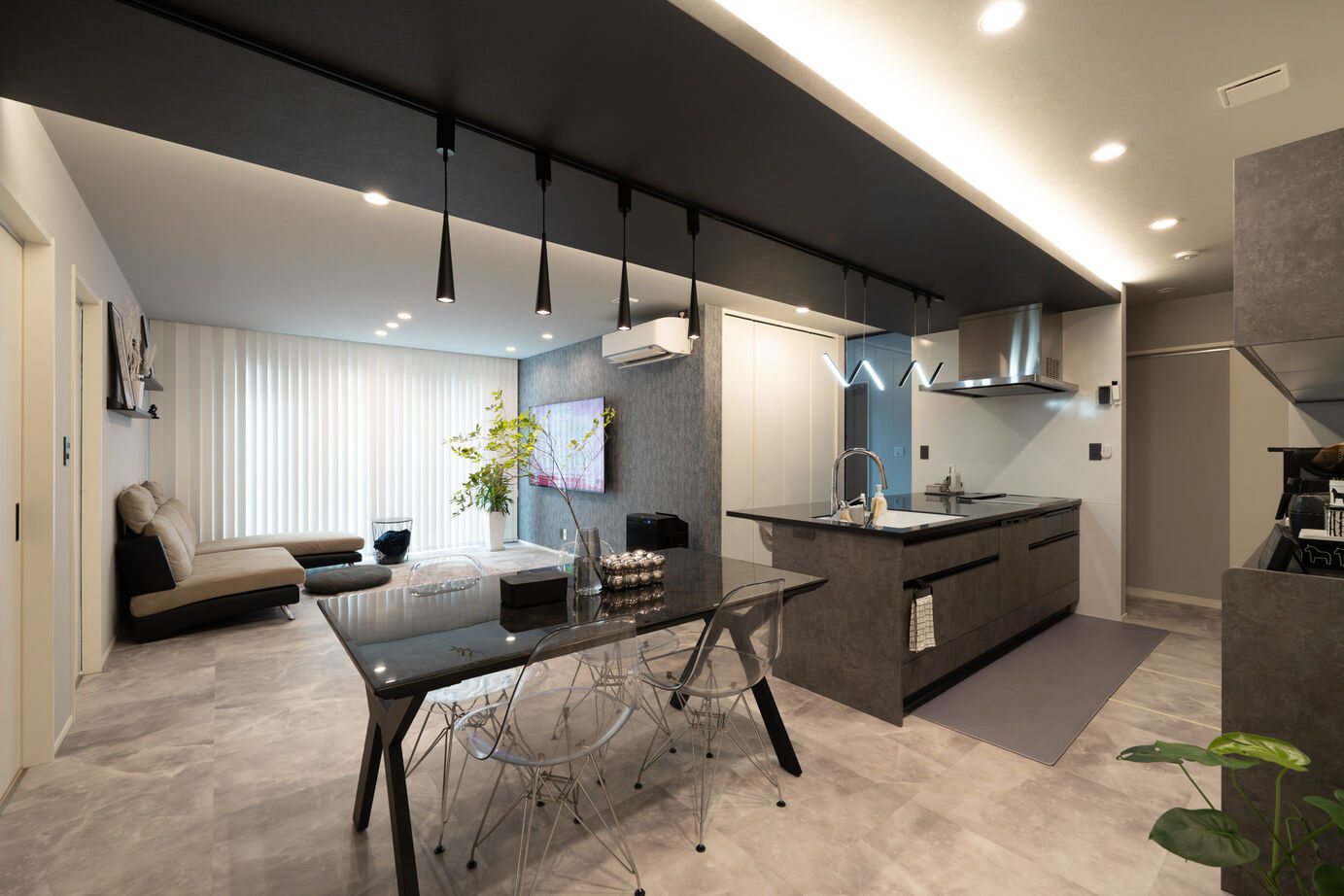 ヤマト住建 兵庫県加古川市/ワンフロアに広がる贅沢──ホテルライクな平屋で過ごす日常の建築実例画像3