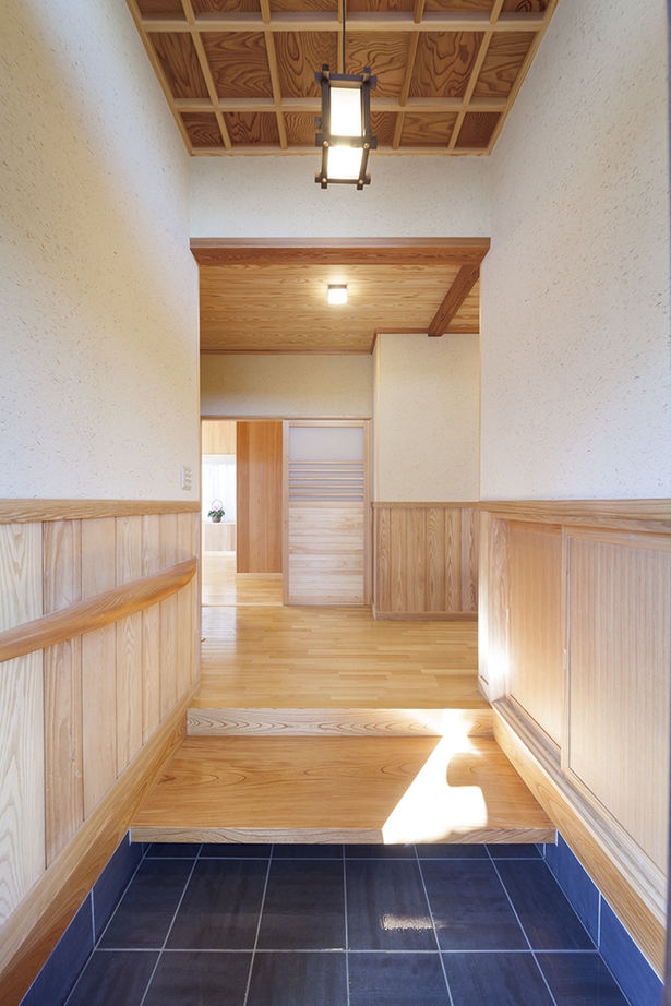 深澤木材 【2500～3000万円/28坪/間取り/無垢/木の家/和室】匠の技が光る選りすぐりの木材が息づく和モダン平屋住宅の建築実例画像9