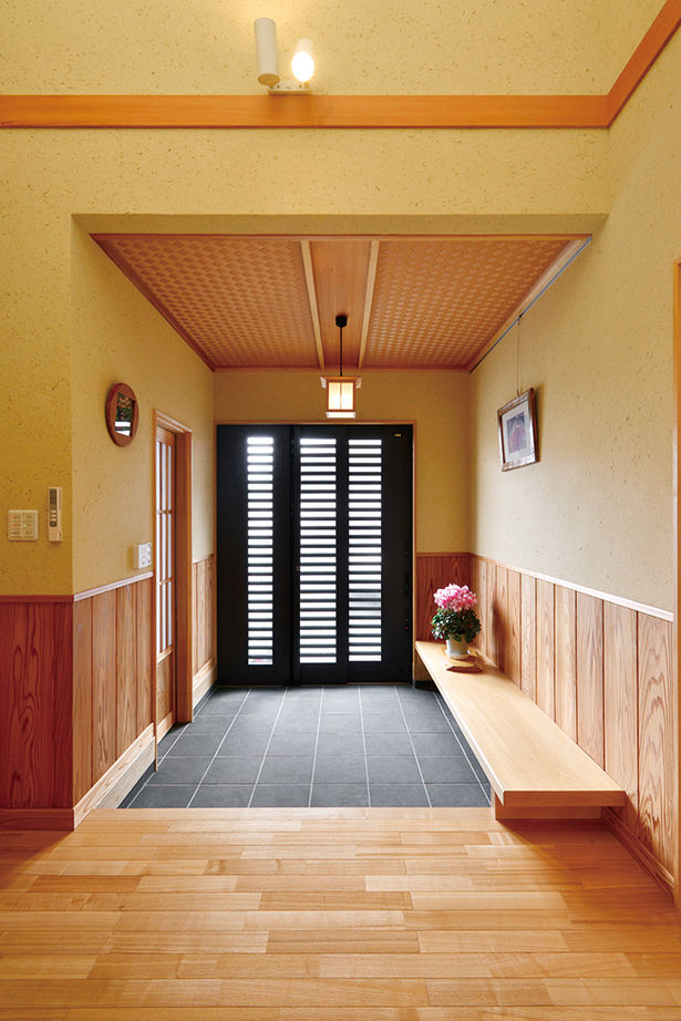 深澤木材 【3020万円/40坪/間取り有/平屋】吹き抜け窓で明るさを確保した平屋住まい。二世帯住宅対応で和モダンな家の建築実例画像9