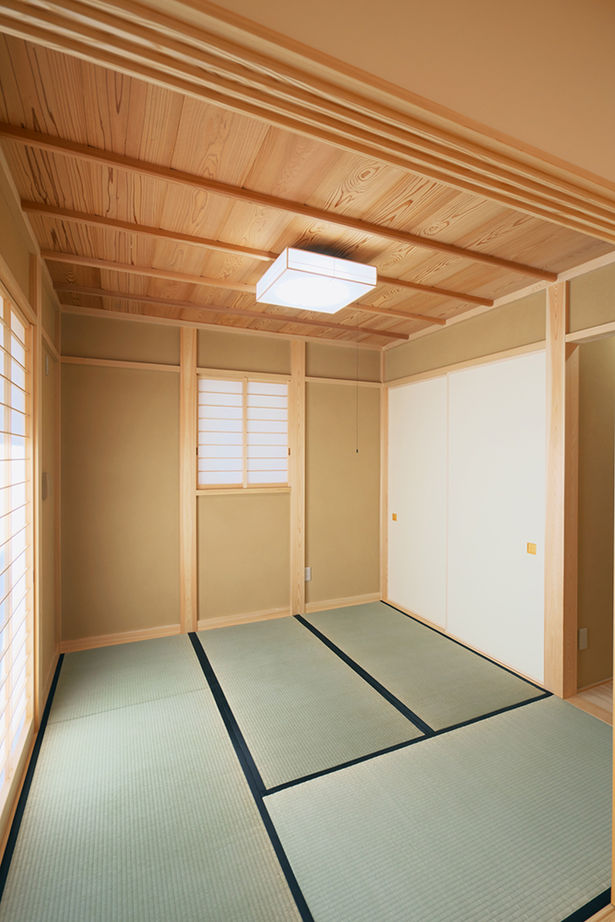 深澤木材 【31坪/瓦屋根/自然素材】モデルハウスで一目惚れした伝統的な和風建築。木の香り漂う旅館のような家の建築実例画像7