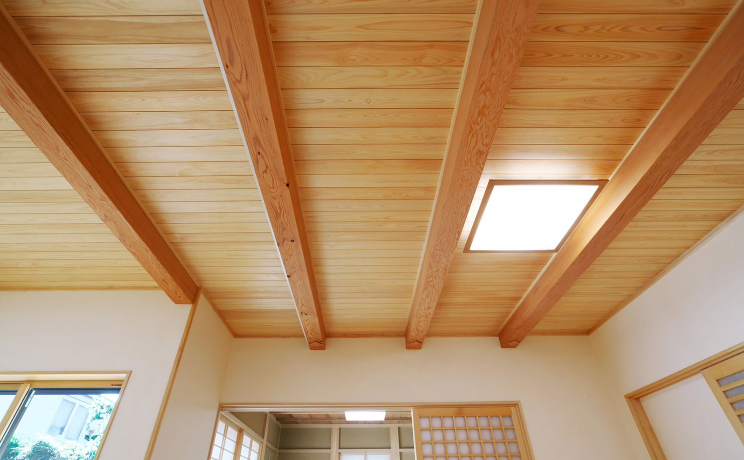 深澤木材 【31坪/瓦屋根/自然素材】モデルハウスで一目惚れした伝統的な和風建築。木の香り漂う旅館のような家の建築実例画像9