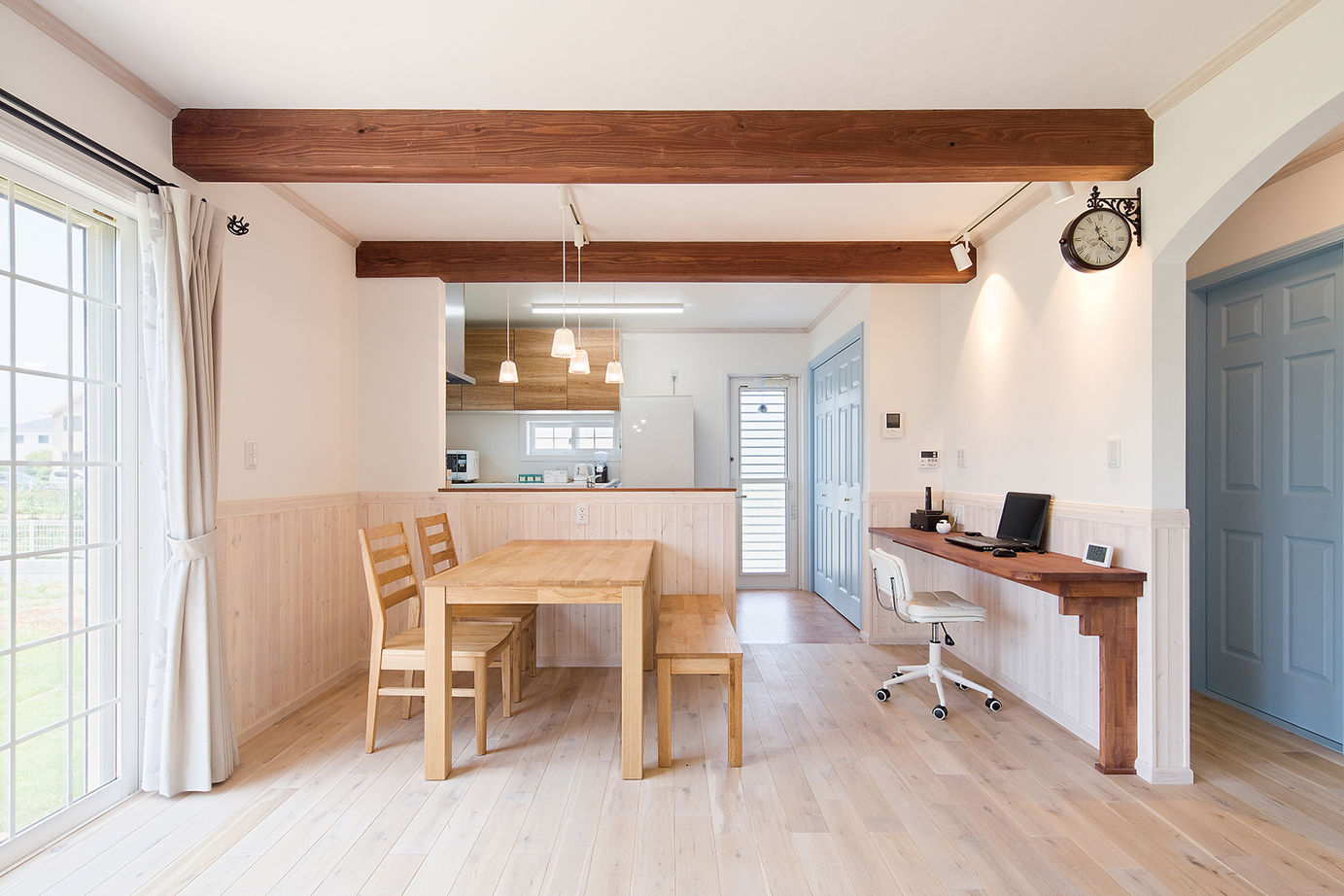 アーバンホーム 【2000万円台/間取り図】「かわいい家」を実現する、内装も外観もこだわる本格派のための南欧風輸入住宅の建築実例画像4