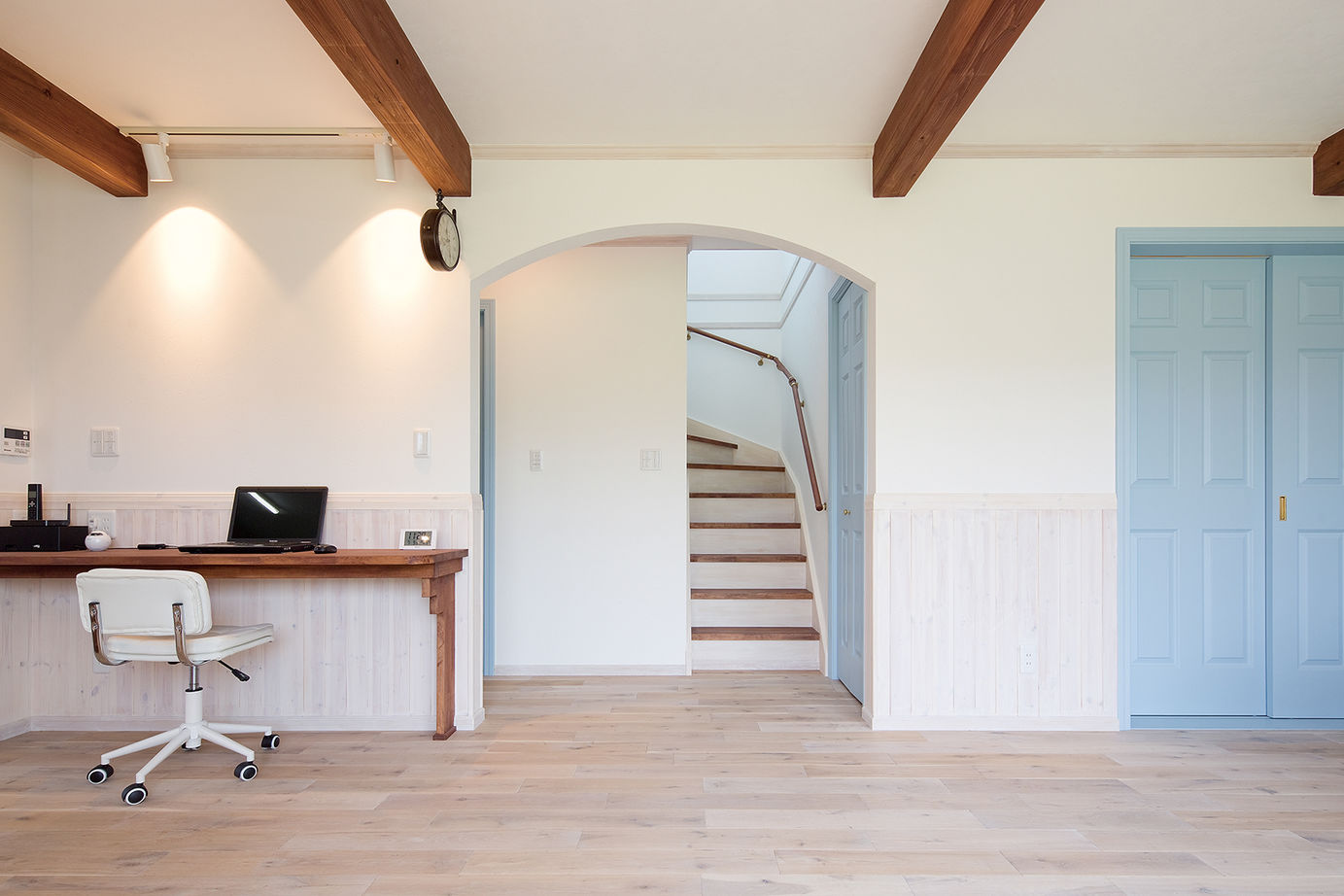 アーバンホーム 【2000万円台/間取り図】「かわいい家」を実現する、内装も外観もこだわる本格派のための南欧風輸入住宅の建築実例画像5