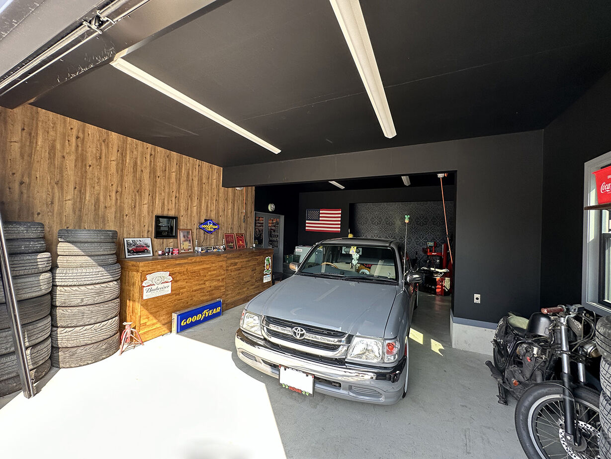 アーバンホーム 【ガレージハウス／間取り図】アメリカン、バイク、ドッグラン。憧れの「アジト」は、動画サイトでも話題にの建築実例画像2