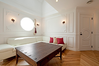 メープルホームズインターナショナル 【パリスタイル】「パリのアパルトマン」を忠実に再現。狭小地でも狭さを感じさせない事務所兼用住宅の建築実例画像7