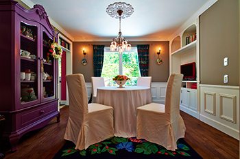 メープルホームズインターナショナル 【フレンチスタイル】自然に囲まれながらも吹き抜け断熱で一年中快適。心地よく自然と寄り添う欧風の住まいの建築実例画像4