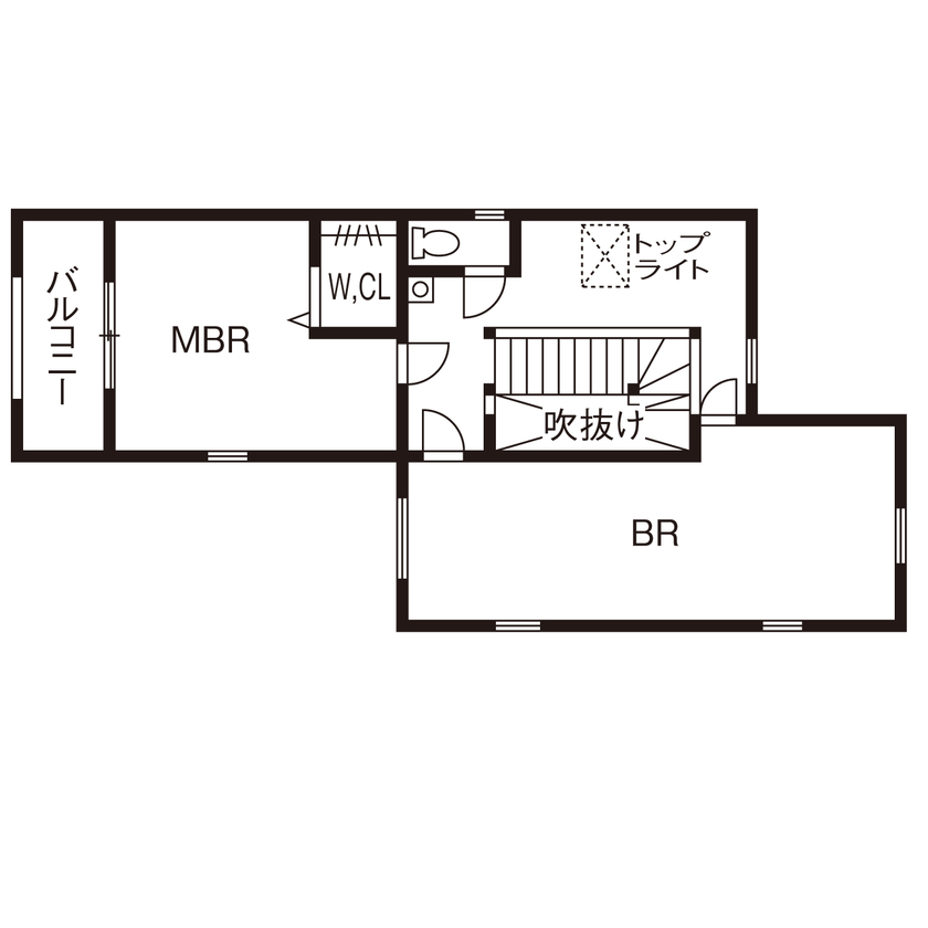 メープルホームズインターナショナル 【赤毛のアンの家】ビルトインガレージやバーコーナー、趣味を楽しむ空間で家での時間が充実｜間取り有の間取り図（3LDK）2階