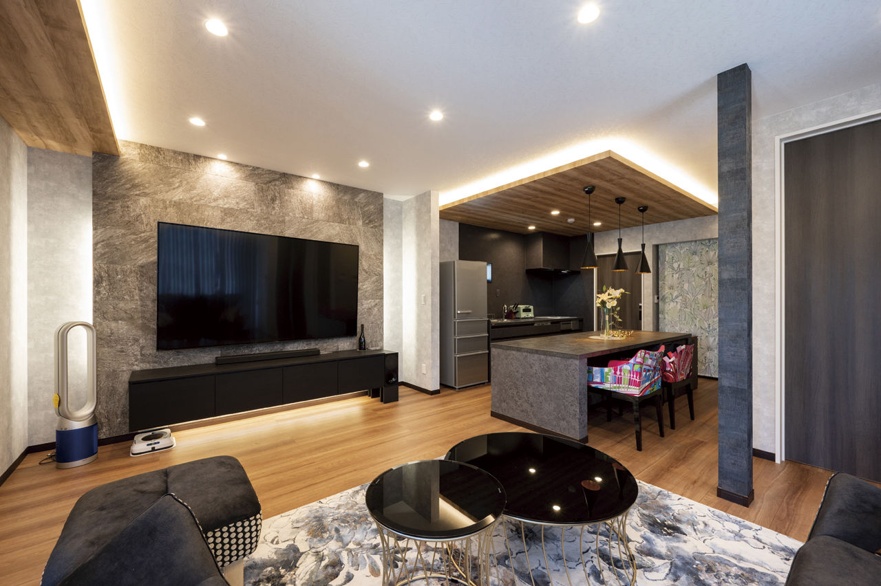 児島産業 【愛知県】【1000万円台】【間取り図有】間取りも、外観デザインも、平屋メリットを活かしたプランの建築実例画像2