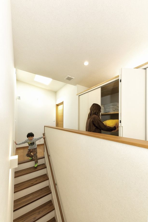 イシンホーム住宅研究会　相生建設 家事のしやすさを追求。余った時間で家族との時間を楽しむ住まいの建築実例画像7