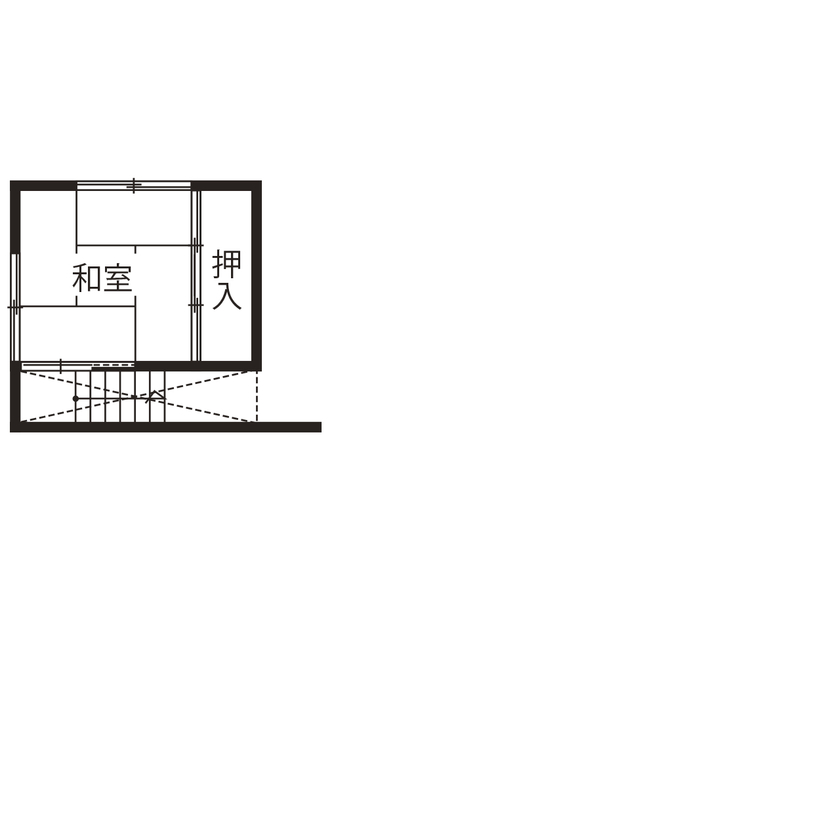 Archi Factory　HIMAWARI　アーキ・ファクトリー・ヒマワリ バイクガレージにBBQスペース　多趣味な施主がこだわりぬいた住まい【間取り図あり/本体価格2500万円】の間取り図（4LDK）