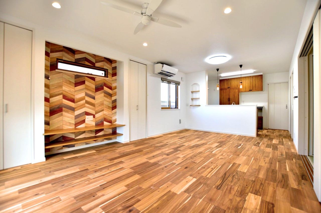 タカシン・ホーム 【無垢材×ナチュラル】自然素材を活かしたナチュラルなお家の建築実例画像1