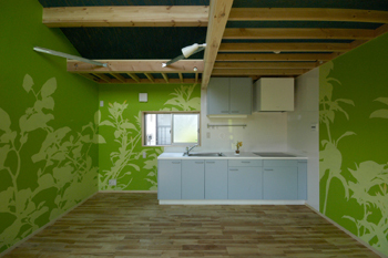 ジブログデザイン 都心に建てた木がいっぱいの「賃貸併用住宅（3階建て＋地下室）」の建築実例画像4