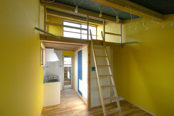 ジブログデザイン 都心に建てた木がいっぱいの「賃貸併用住宅（3階建て＋地下室）」の建築実例画像9