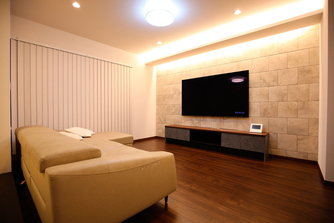 ヤマイチ住建 【東大阪市/3000万円台】天窓から光が注ぐ、アイランドキッチンのあるLDK。バルコニーでBBQも楽しめるの建築実例画像4