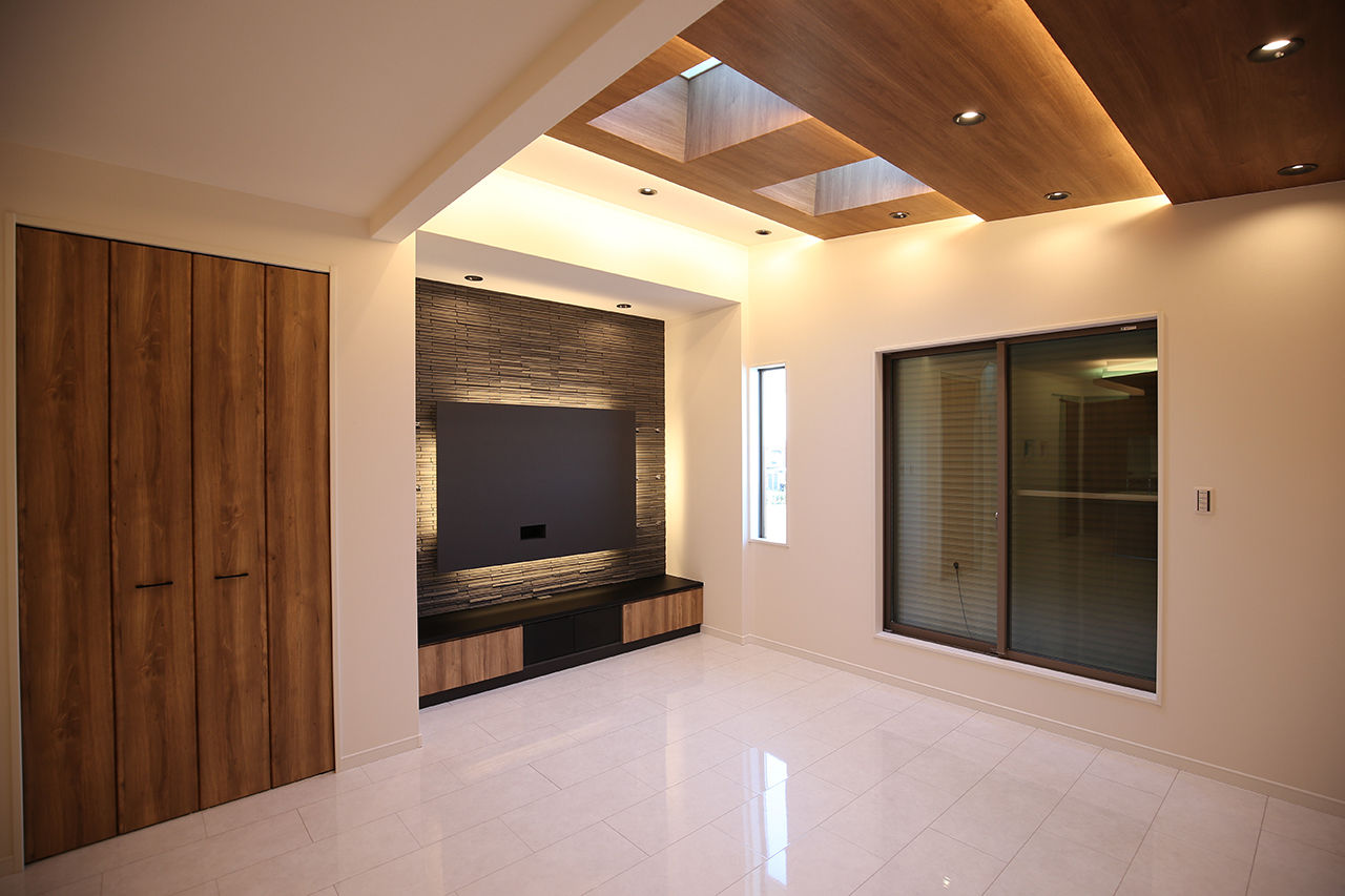 ヤマイチ住建 【大阪市/2000万円台/狭小/3階建て】トップライト付きの開放的な2階LDKでゆったりとくつろげる上質な邸宅の建築実例画像5