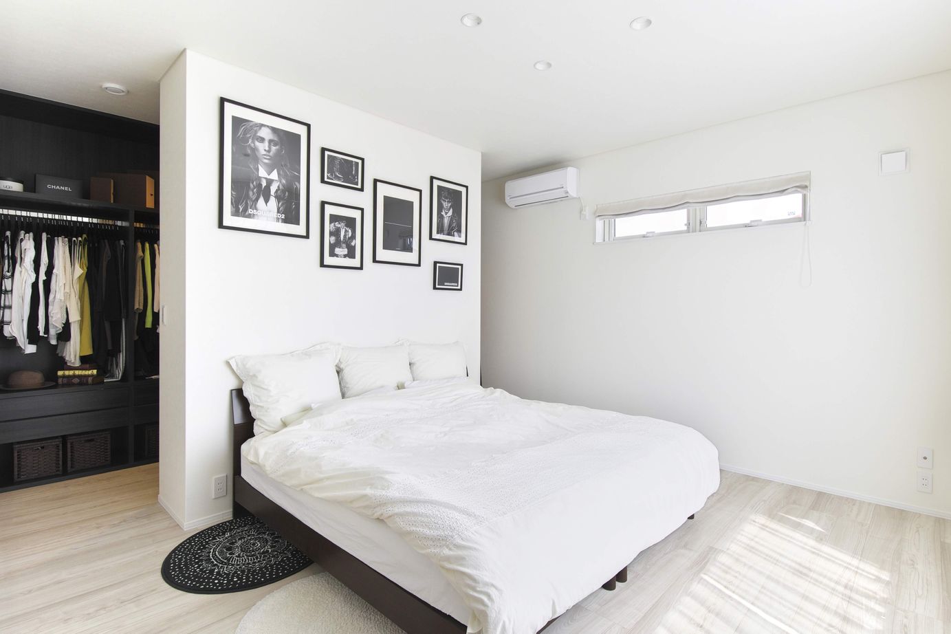 住研ハウス 【苫小牧市/3人家族(子ども1人)/3LDK間取図】LDK30畳でも年中家じゅう快適、高気密高断熱な平屋の家の建築実例画像5