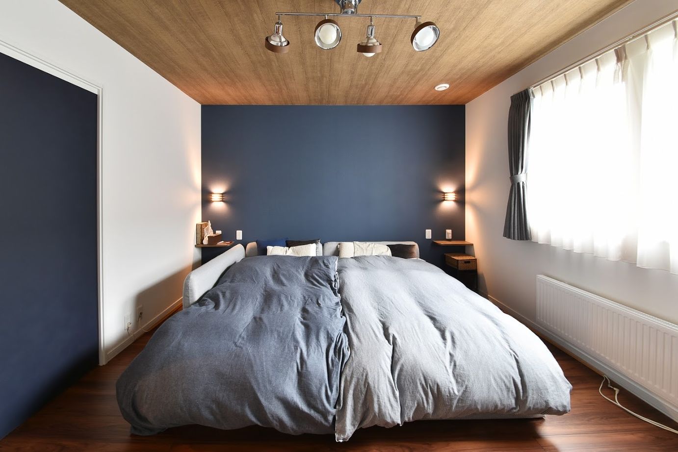 住研ハウス 【苫小牧市/30代夫婦＋ペット/3LDK間取図】組み込みガレージ(カーポート)と広々ピットリビングのある家の建築実例画像7