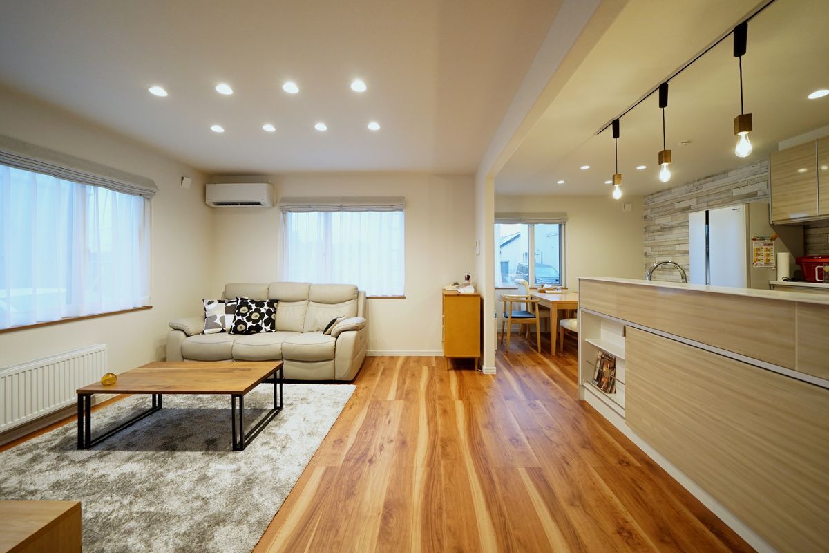 住研ハウス 【苫小牧市/4LDK間取図/二世帯住宅】2回目の家づくりだから実現できた家族の暮らしにちょうどいい家の建築実例画像2