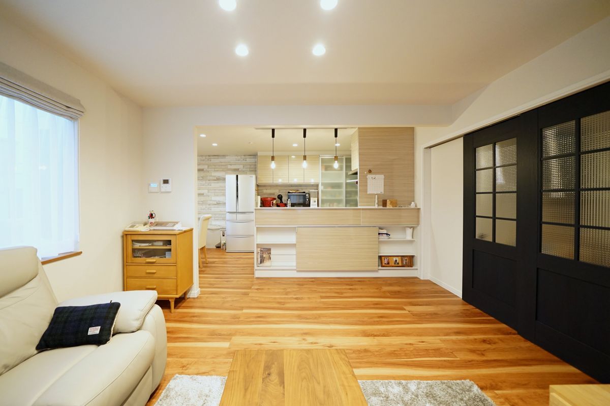 住研ハウス 【苫小牧市/4LDK間取図/二世帯住宅】2回目の家づくりだから実現できた家族の暮らしにちょうどいい家の建築実例画像3