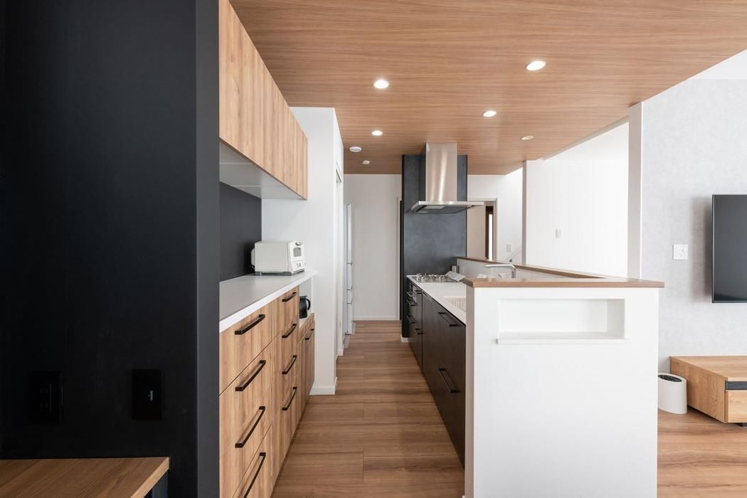 住研ハウス 【千歳市/4LDK間取図/書斎/和室】プライベートスペースの動線が配慮された、いつでも人が呼べる家の建築実例画像5