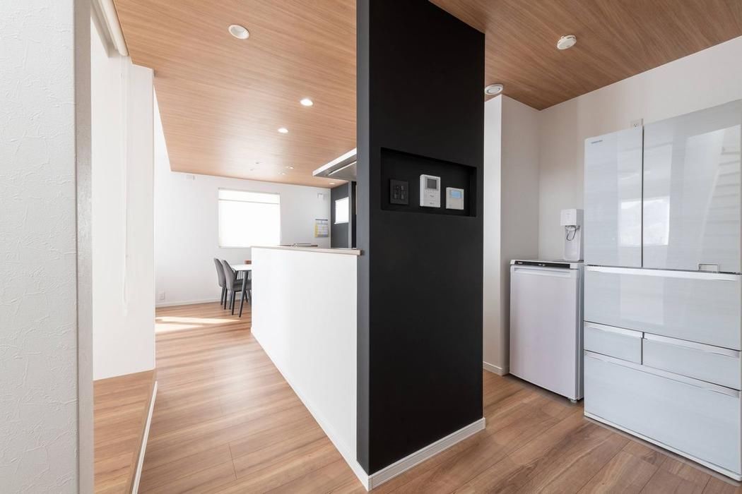 住研ハウス 【千歳市/4LDK間取図/書斎/和室】プライベートスペースの動線が配慮された、いつでも人が呼べる家の建築実例画像6