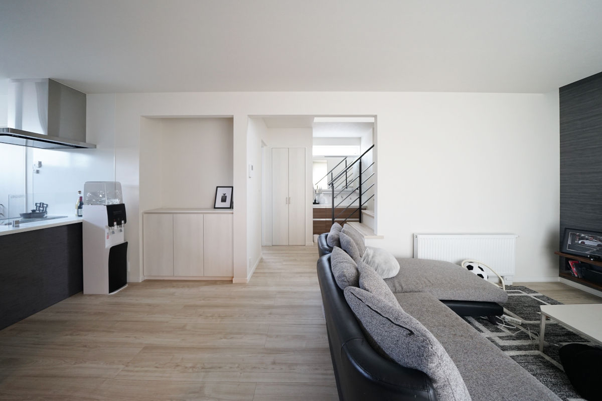 住研ハウス 【苫小牧市/3LDK間取図】暮らしやすさにこだわって。将来を見据え１階で動線が完結するホテルライクな家の建築実例画像6