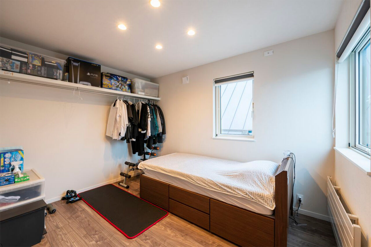 住研ハウス 【苫小牧市/5LDK間取図/3世代】家族それぞれが快適に。心地よさとシンプルが調和する理想の住まいの建築実例画像7