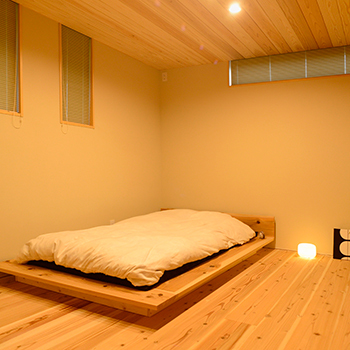 山根木材 【4LDK／のぼり梁×大開口】追い求めた「シンプルさ」が導く。木の美しさが映える、研ぎ澄まされた上質空間の建築実例画像8