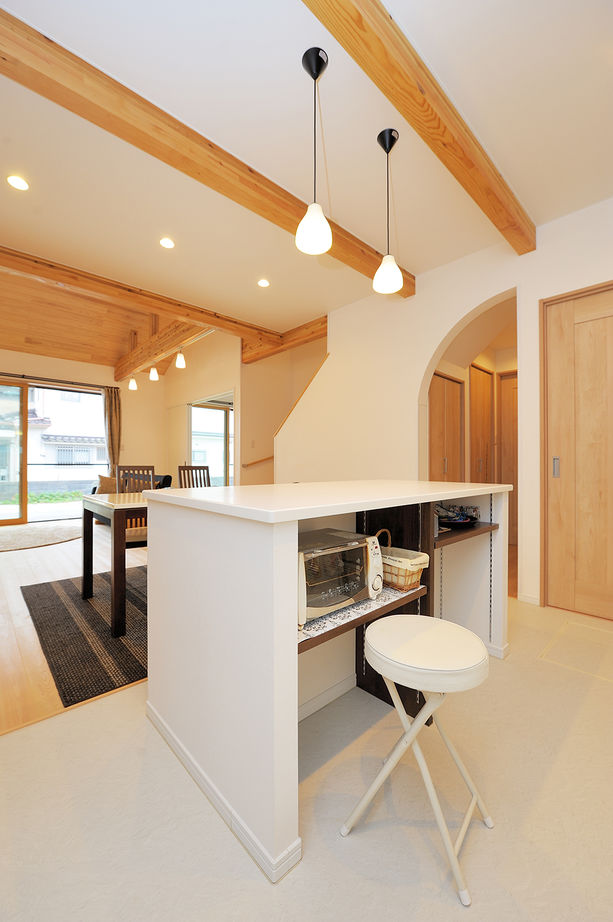 山根木材 【自然素材/木の家/2,000万円台】家族にやさしい自然素材の家の建築実例画像8