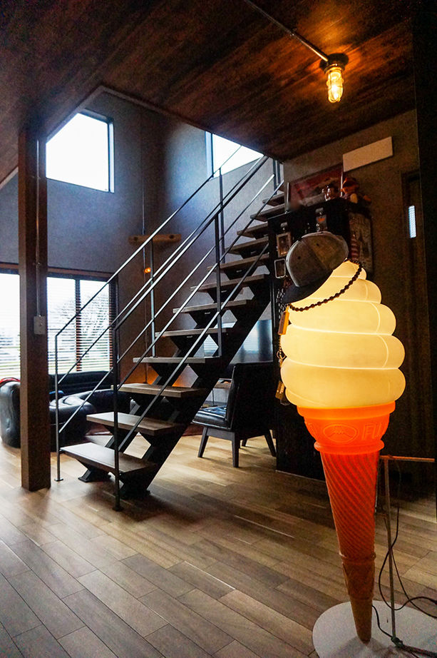 ワイケイホーム 【3000万円台/ブルックリンスタイル】お気に入りのインダストリアルデザインのアイテムが、似合う空間の建築実例画像12