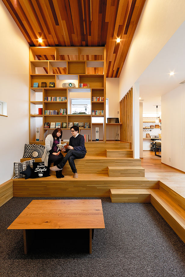 アートハウス 2500万円×東近江市|平屋のデザイナーズ住宅。風を感じながらまったりと過ごす、中庭のある家の建築実例画像4