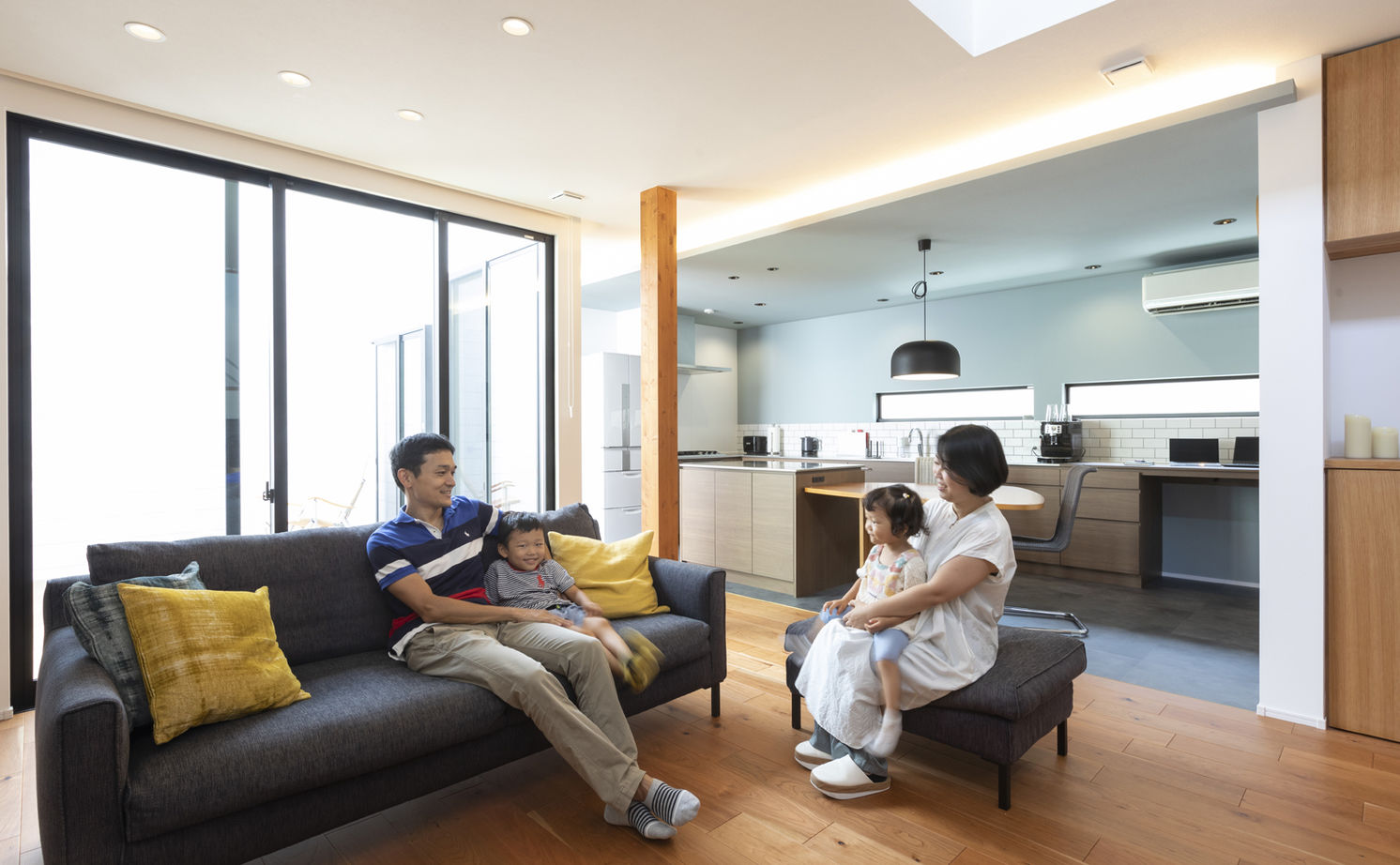 アートハウス 3000万円台×大津市|自然とのつながり、機能的な家事動線、共働き夫婦が建てた中庭のある家の建築実例画像10