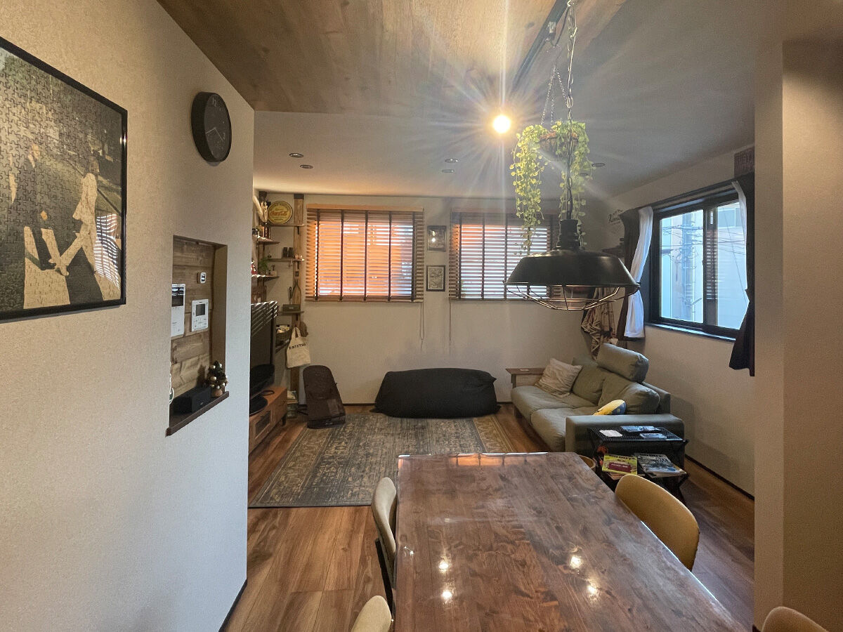 桧家住宅　(日本中央住販) 【大阪府/2階リビング/屋上庭園/インダストリアル】カフェ風のお洒落な暮らし 屋上庭園でプライベート充実の建築実例画像8