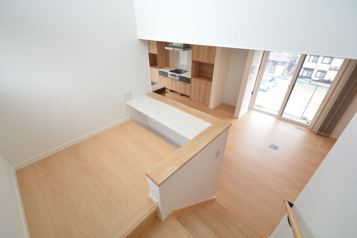 桧家住宅　(日本中央住販) 【奈良県/収納充実/快適住空間】家族が集う明るく開放的な空間が魅力の住まいの建築実例画像4