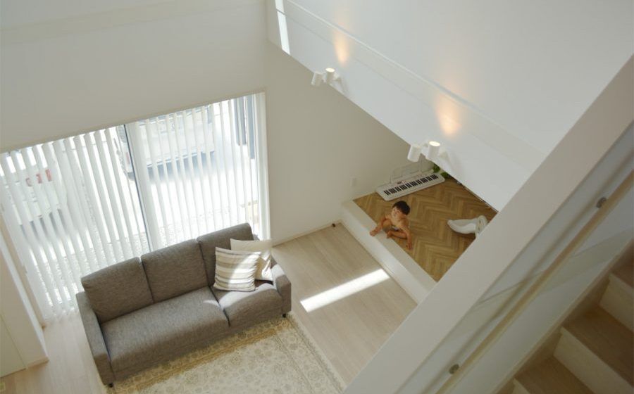 桧家住宅　(日本中央住販) 【吹き抜け/土間収納/屋上】自然光が心地よい開放的な空間。家族の健康を守る快適な暮らしの建築実例画像5