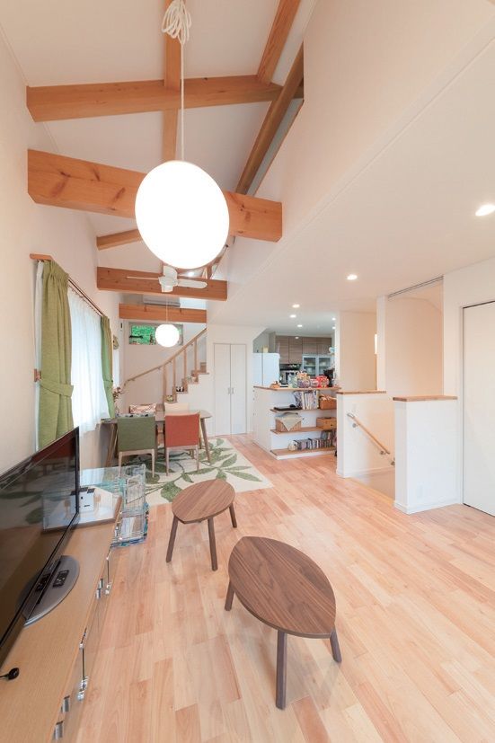 イソダ 【1000万円台/20坪台/間取り図あり/難土地】家から出るのが嫌になる。天然木材のぬくもりを感じる家の建築実例画像3