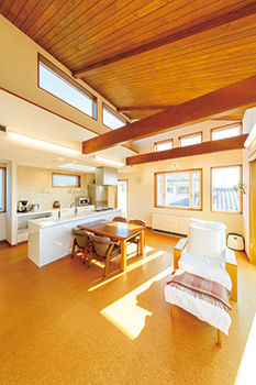 イソダ 【4000万円台/50坪台/間取り図あり】富士山の眺望を楽しむ。大空間のビルトインガレージを木造での建築実例画像3