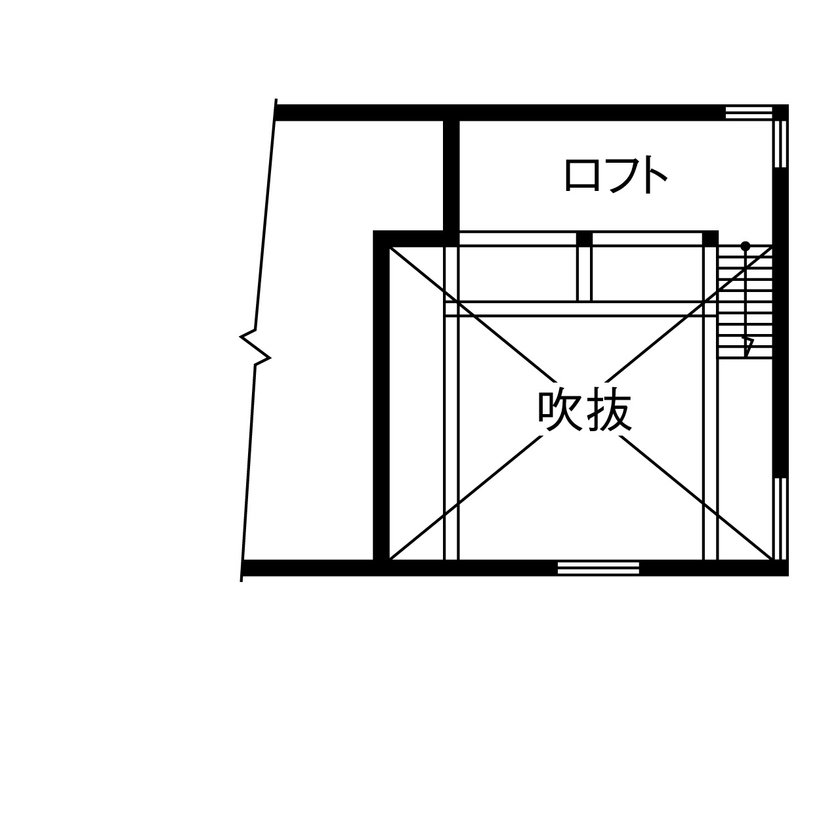 イソダ 【2000万円台/30坪台/間取り図あり/ソーラーサーキット】高性能住宅でおくる快適な日々の暮らしの間取り図（3LDK）ロフト